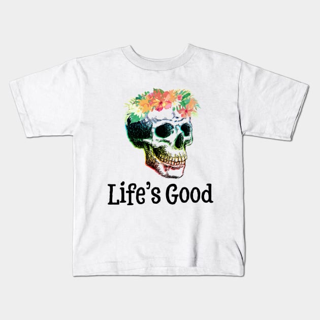 Life's good Kids T-Shirt by giovanniiiii